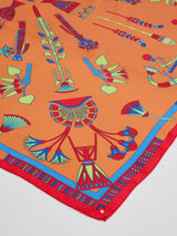 <シルクスカーフ88> エジプトトライブ