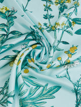 <シルクスカーフ88> アンティークフラワー