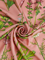 <シルクスカーフ88> アンティークフラワー