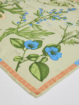 <シルクスカーフ88> アンティークフラワー