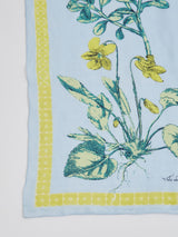 <Cotton Silk Stole 120> Antique Flower