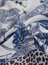 <Cotton Silk Stole 120> Safari