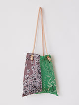 <プリントトートバッグS>ペイズリーバンダナ