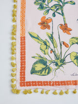 <コットンシルクストールポンポン120>アンティークフラワー