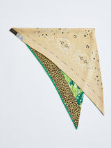 <三角スカーフミニ>サファリ