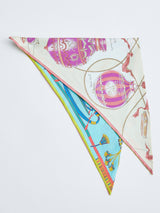 TRIANGULAR SCARF MINI / BALLOON HISTORY