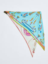 TRIANGULAR SCARF MINI / BALLOON HISTORY