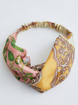 HAIR ACCESSORY / CROSS SCARF HAIR BAND DOUBLE