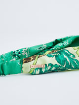 <ヘアアクセサリー>クロススカーフヘアバンドダブル