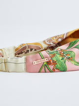 HAIR ACCESSORY / CROSS SCARF HAIR BAND DOUBLE