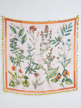 <コットンシルクストールポンポン120>アンティークフラワー