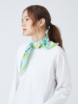 COTTON SCARF 65 / ANTIQUE FLOWER