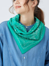 COTTON SCARF 65 / PAYSLEY BANDANA