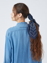 COTTON SCARF 65 / PAYSLEY BANDANA