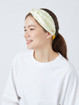 HAIR ACCESSORY / CROSS SCARF HAIR BAND DOUBLE