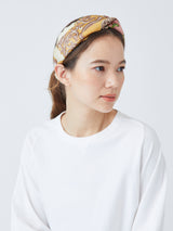 HAIR ACCESSORY / CROSS SCARF HAIR BAND DOUBLE