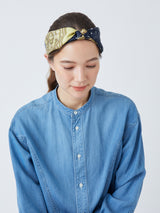 <ヘアアクセサリー>ノットヘアバンドダブル