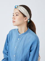 <ヘアアクセサリー>ノットヘアバンドダブル