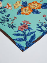 <シルクスカーフ88>フラワーブーケ