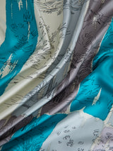 SILK SCARF 88 / LADY