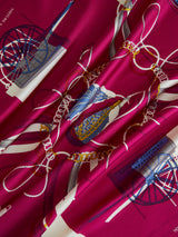 <シルクスカーフ88>コラージュカート