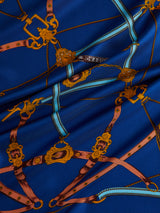 <シルクスカーフ65>スクエアベルト