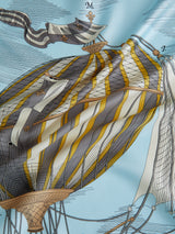 <シルクスカーフ65>バルーントリップ