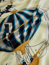 <シルクスカーフ65>バルーントリップ