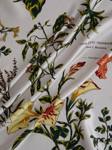 <シルクスカーフ65>フラワーブーケ