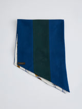 WOOL SILK W MUFFLER COMBINATION / STICK