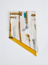 WOOL SILK W MUFFLER / STICK