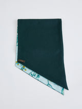 WOOL SILK W MUFFLER / ANTIQUE FLOWER