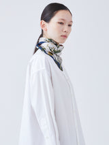 <シルクスカーフ65>フラワーブーケ