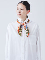 <シルクスカーフ65>フラワーブーケ