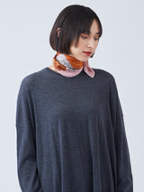 <シルクスカーフ65>レディ