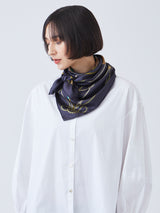 SILK SCARF 88 / BLADE TASSELS