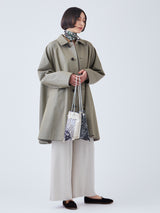 <プリントトートバッグS>コラージュレリーフ