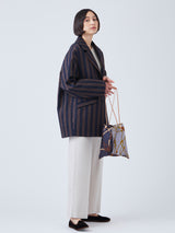 <プリントトートバッグS>ブレードタッセル