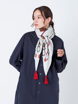 manipuri ストール ブレードタッセル