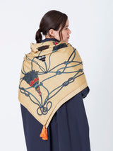 manipuri ストール ブレードタッセル