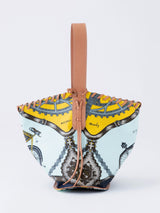 <PVCハンドバッグ>自転車