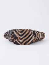 <PVC扇形バッグ>ゼブラジラフ