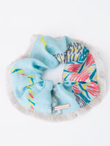 <ヘアアクセサリー>フリンジシュシュ