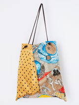 PRINT TOTE BAG L / GEOMET DOT