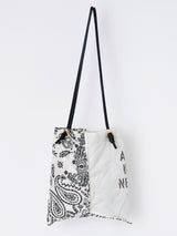 QUILTING TOTE BAG S / PAISLEY BANDANA