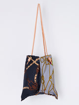 <プリントトートバッグS>ブレードタッセル