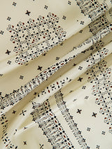 SILK SCARF 65 / BORDER BANDANNA