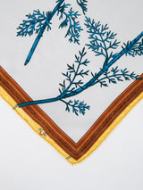 SILK SCARF 65 / FRAME FLOWER