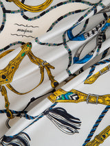 SILK SCARF 65 / NATIVE BIT