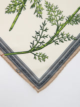 SILK SCARF 65 / FRAME FLOWER